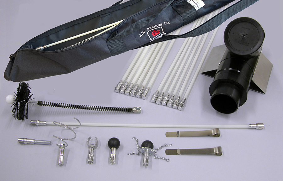 DVK Dryer Vent Cleaning Kit for those who have our ROVAC® vacuum